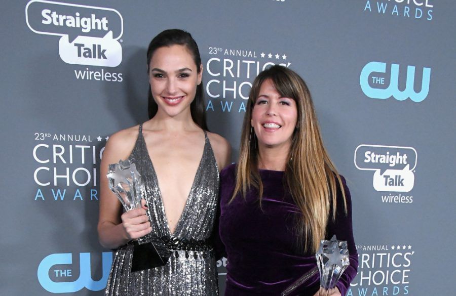 Gal Gadot and Patty Jenkins - Critics Choice Awards 2018 - Getty BangShowbiz