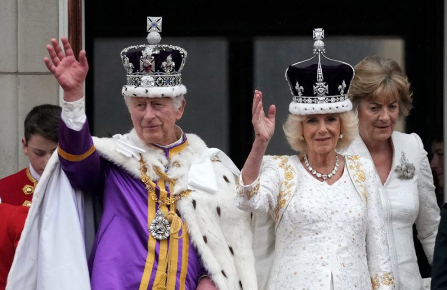 King Charles and Queen Camilla's Coronation Balcony appearance 06.05.23 - Getty BangShowbiz