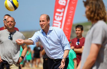 Prinz William bei einem Termin in Cornwall. (ncz/spot)