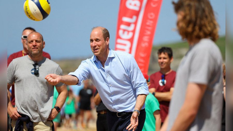 Prinz William bei einem Termin in Cornwall. (ncz/spot)