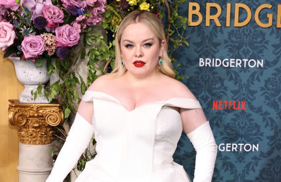 Nicola Coughlan at Bridgerton premiere for Netflix in New York City - Getty - May 2024 BangShowbiz
