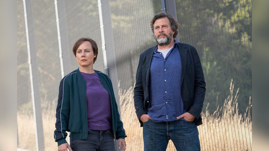 "Tatort: Letzter Ausflug Schauinsland": Franziska Tobler (Eva Löbau) und Friedemann Berg (Hans-Jochen Wagner) führen ihre Ermittlungen in eine forensische Psychiatrie. (cg/spot)