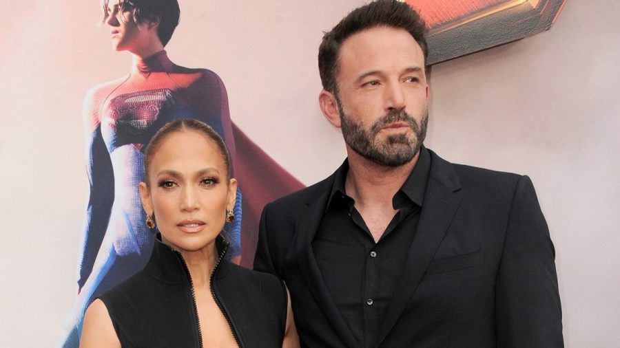 Ben Affleck und Jennifer Lopez bei einem gemeinsamen Auftritt. (hub/spot)