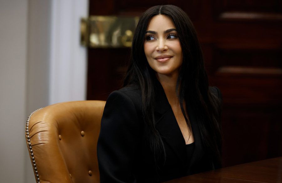 Kim Kardashian - Vice President Harris Holds Criminal Justice Roundtable At White House 2024 - Getty BangShowbiz