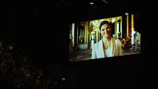 Kronprinzessin Victoria von Schweden eröffnete den ESC 2024 in Malmö. (ncz/spot)