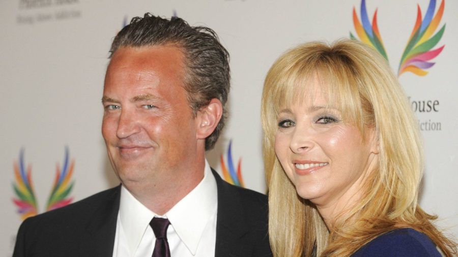 Standen gemeinsam für die Serie "Friends" vor der Kamera: Lisa Kudrow und ihr Kollege Matthew Perry (tj/spot)