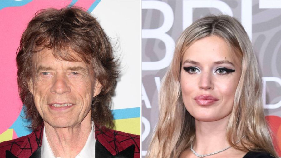 Mick Jagger und seine jüngste Tochter Georgia May Jagger. (stk/spot)