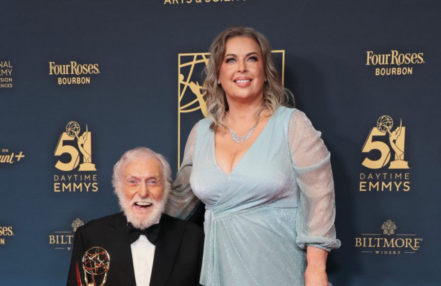 Dick Van Dyke, winner, and Arlene Silver - June 2024 - 51st annual Daytime Emmys Awards - LA -Getty BangShowbiz