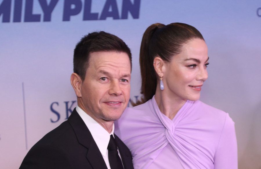 Mark Wahlberg and Michelle Monaghan - The Family Plan premiere 2023 -JA/Everett Collection BangShowbiz