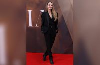 Angelina Jolie in London. (jom/spot)