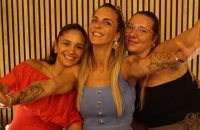 Danni Büchner und ihre zwei Töchter Joelina (r.) und Jenna in "Diese Büchners" (RTLZWEI) (rho/spot)