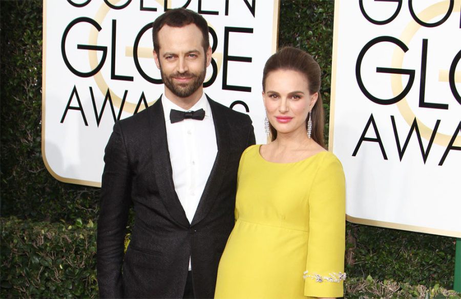 Natalie Portman with Benjamin Millepied - JAN 17 - BangShowbiz
