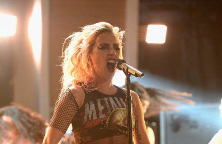 Lady Gaga - Grammys 2017 - Getty BangShowbiz