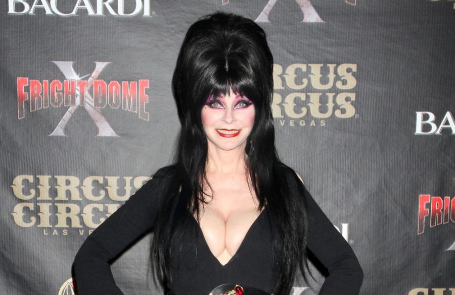 Elvira, Mistress of the Dark - Cassandra Peterson - at Fright Dome - Avalon - 2012 BangShowbiz
