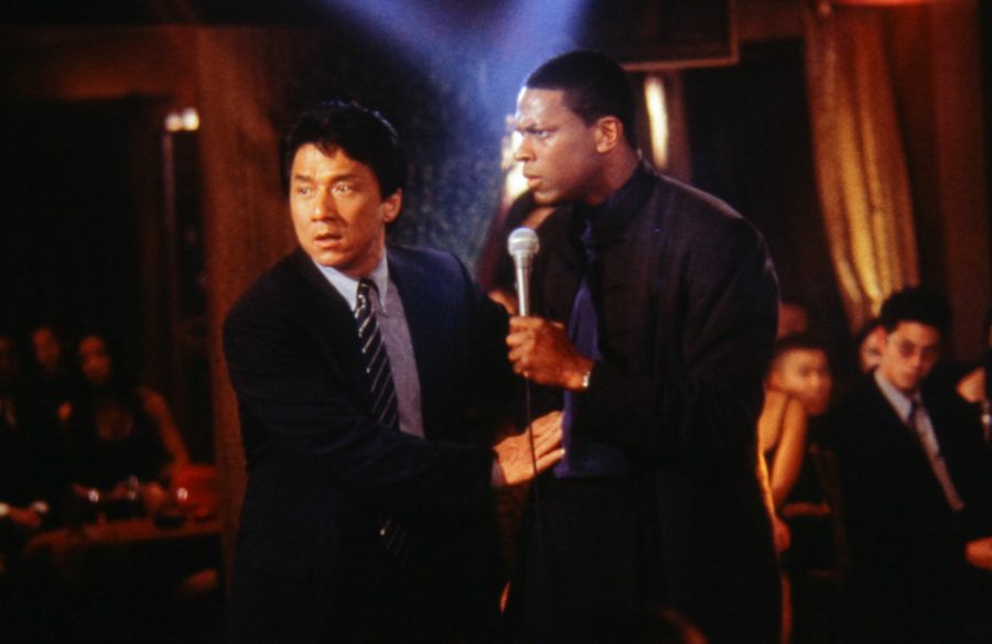 Jackie Chan and Chris Tucker - Avalon - 2001 - Rush Hour 2 BangShowbiz