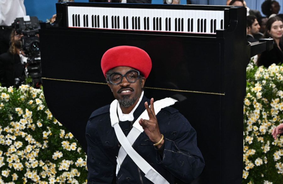 Andre 3000 - FAMOUS - May - 2025 New York - Met Gala BangShowbiz