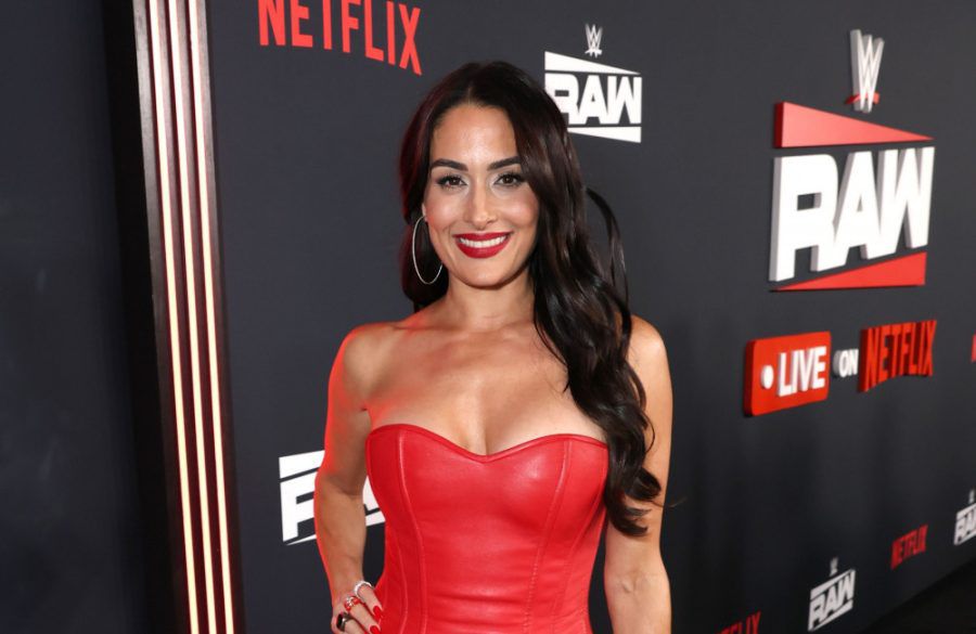 Nikki Garcia - WWE Monday Night RAW - Red Carpet - Netflix - Getty BangShowbiz