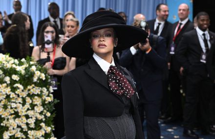 Rihanna - 2025 Met Gala - baby bump - credit DPRF/starmaxinc.com BangShowbiz