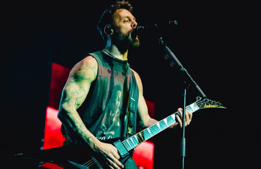 Matthew Tuck - Bullet For My Valentine - London O2 Arena 2025- Famous BangShowbiz