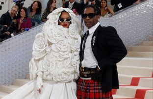 Rihanna And ASAP Rocky - Karl Lagerfeld Ball - MMOA - May 1st 2023 - Taylor Hill - Getty BangShowbiz