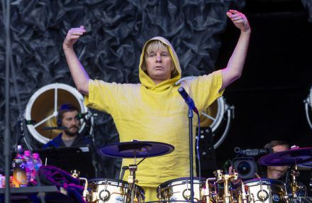 Zak Starkey on stage - July 2023 - Avalon BangShowbiz