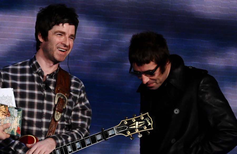 Liam and Noel Gallagher Milan 2008 - Getty BangShowbiz
