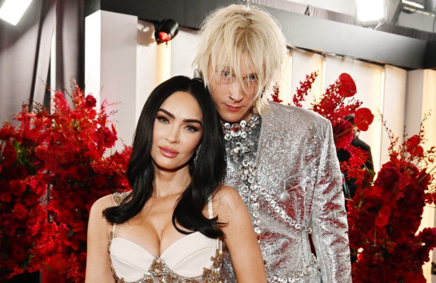 Megan Fox and Machine Gun Kelly attend the 65th GRAMMY Awards - Getty BangShowbiz