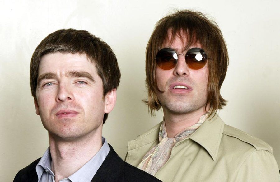 Noel and Liam Gallagher - The Royal Albert Hall 2003 - Getty BangShowbiz