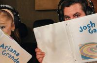 Ariana Grande and Josh Gad Dr Seuss announcement - ONE USE Instagram Warner Bros - July 2025 BangShowbiz
