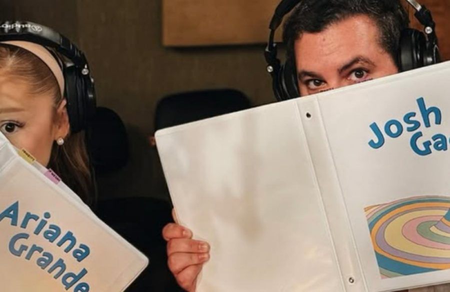 Ariana Grande and Josh Gad Dr Seuss announcement - ONE USE Instagram Warner Bros - July 2025 BangShowbiz