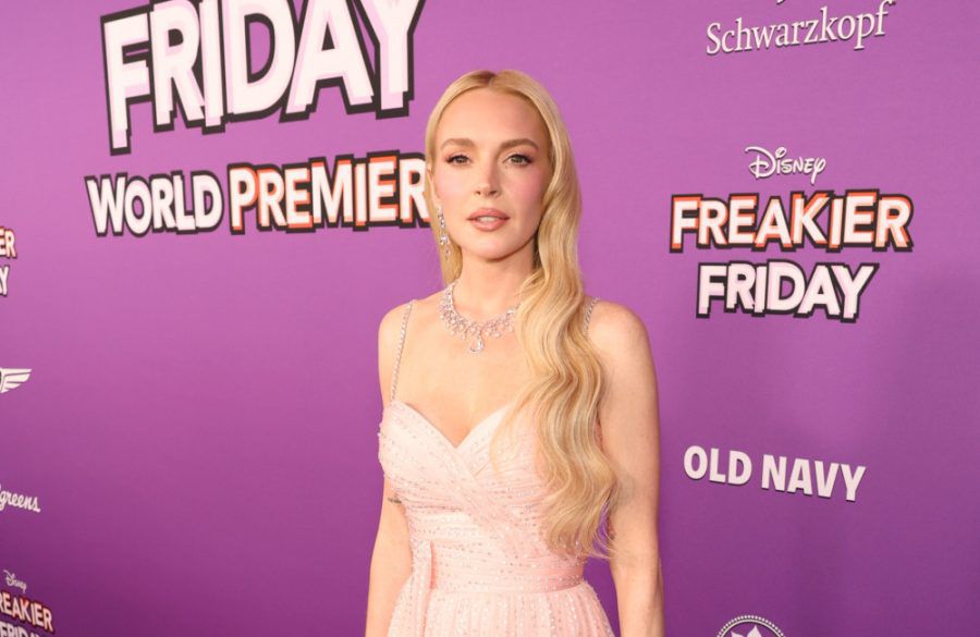 Lindsay Lohan attends the Freakier Friday Los Angeles Premiere - Getty BangShowbiz