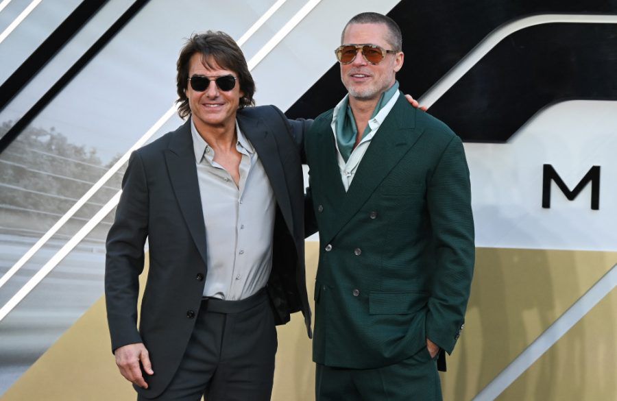 Tom Cruise and Brad Pitt - June 2025 - Famous - F1 The Movie European Premiere BangShowbiz