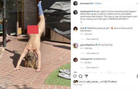 Kristen Bell - ONE USE - Dax Shepard post - Insta July 25 BangShowbiz