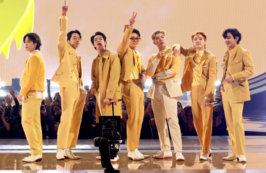 BTS - American Music Awards 2021 - Getty BangShowbiz