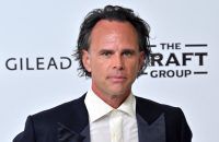 Walton Goggins at Elton John AIDS Foundation Academy Awards - Avalon - March 2025 BangShowbiz