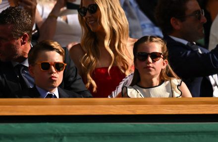Prince George and Princess Charlotte at Wimbledon July 2025 Avalon BangShowbiz