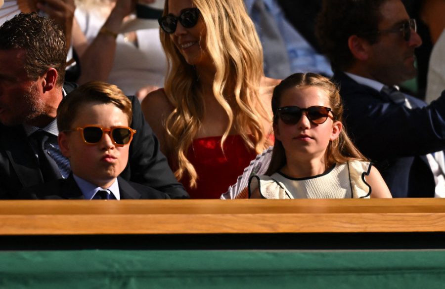 Prince George and Princess Charlotte at Wimbledon July 2025 Avalon BangShowbiz