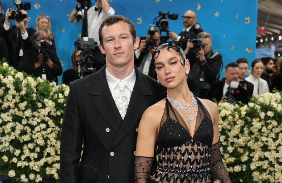 Callum Turner and Dua Lipa at Met Gala 2025 May in NY - Getty BangShowbiz
