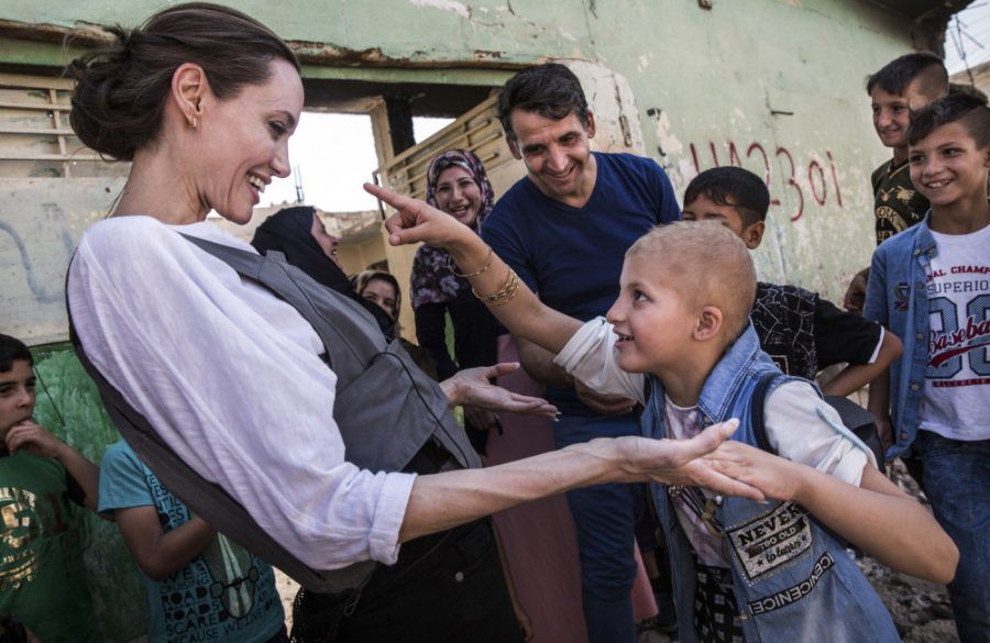 Angelina Jolie - Avalon - 2018 - UNHCR Special Envoy Iraq visit BangShowbiz