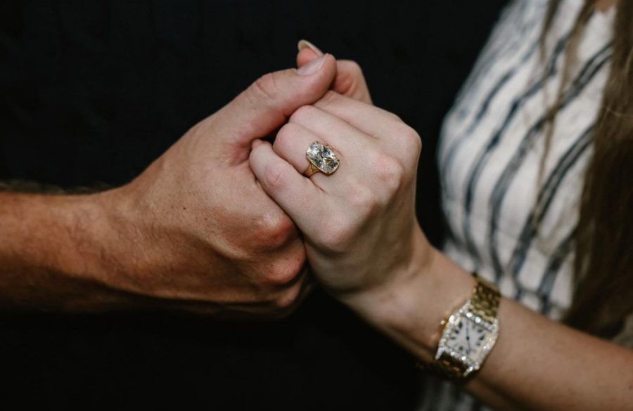 Taylor Swift and Travis Kelce - Engagement Announcement - Ring - August 2025 - Instagram BangShowbiz