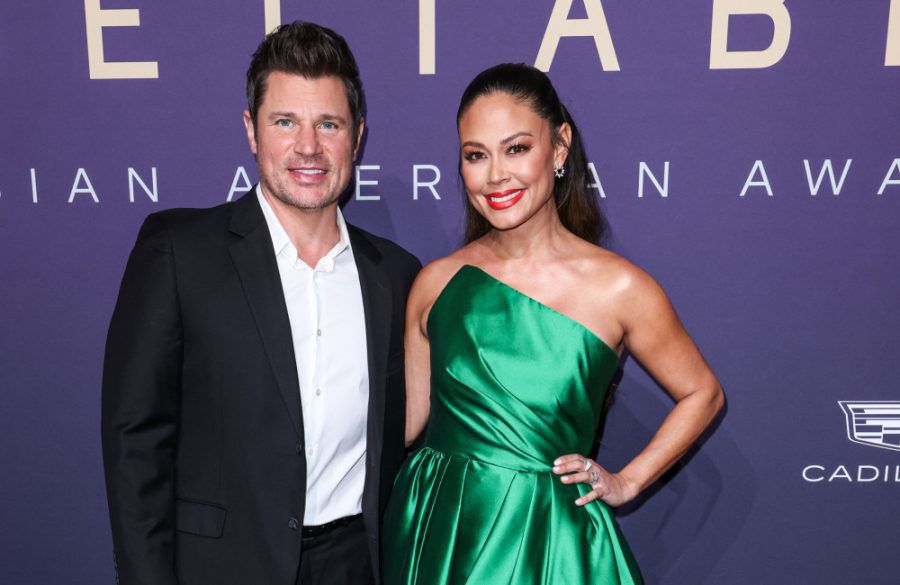 Nick and Vanessa Lachey - Dec 24 - Avalon - Unforgettable Gala Asian American Awards BangShowbiz