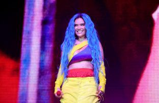 Karol G at Coachella Music Festival 2022 - first weekend - Getty BangShowbiz