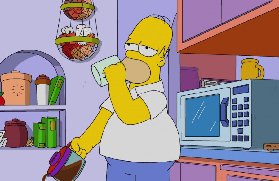 The Simpsons - Drinking Beer - Sky BangShowbiz