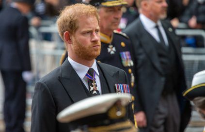 Prince Harry - Queen Elizabeth II funeral procession - London SEP 2022 - AVALON BangShowbiz