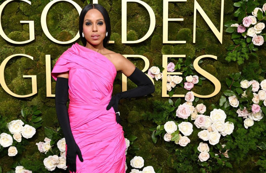 Kerry Washington - Golden Globes 2025 - Getty BangShowbiz