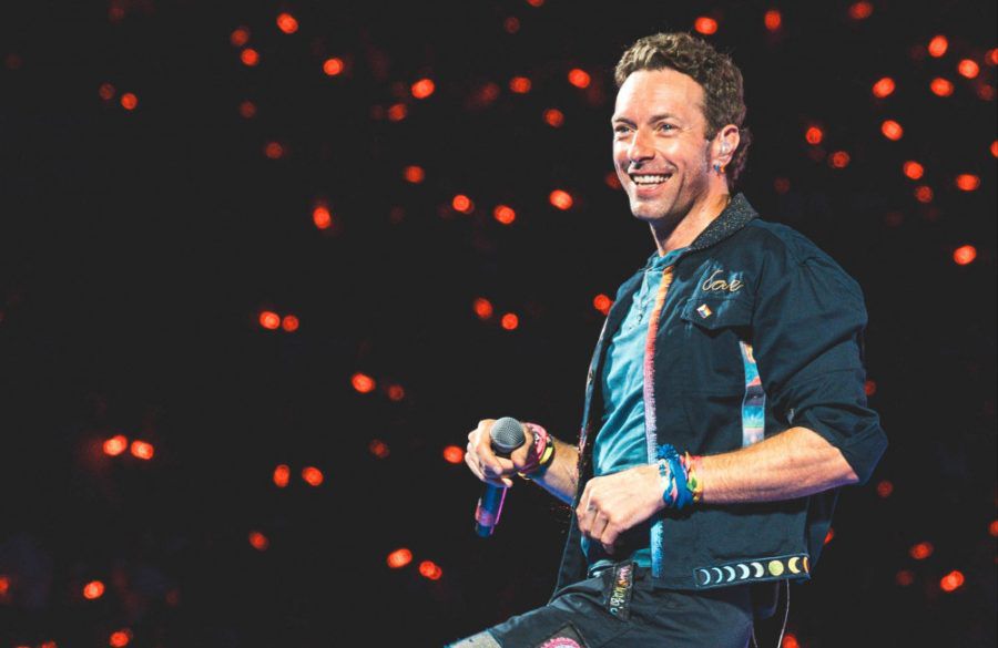 Coldplay singer Chris Martin - AVALON - Wembley Stadium London - 22 August 2025 BangShowbiz