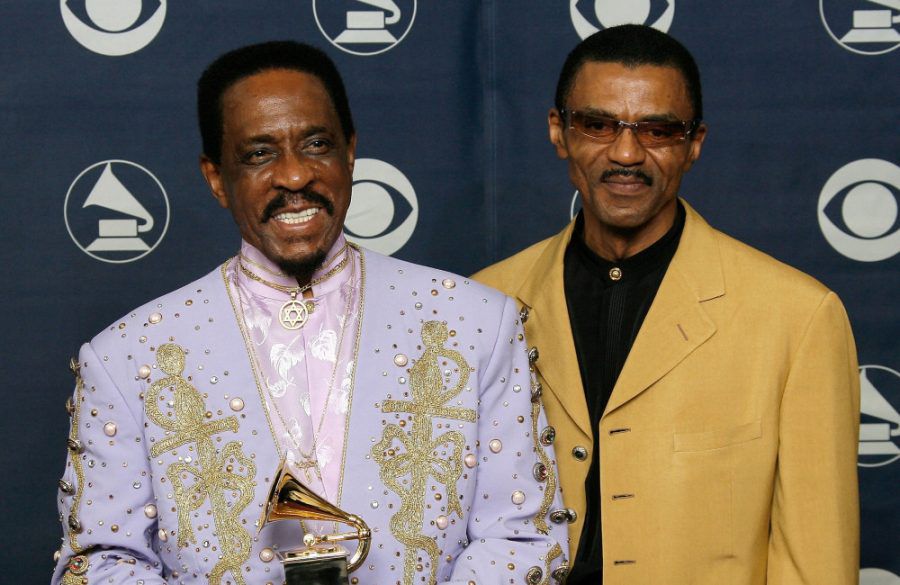 Ike Turner and Ike Turner Jr at Grammy Awards - Getty - February 2007 BangShowbiz