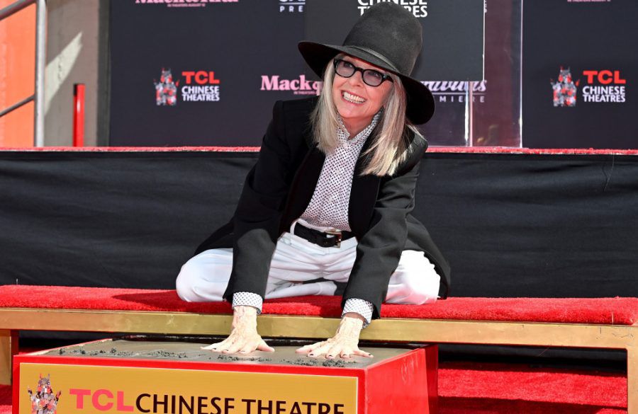 Diane Keaton - Hand and Footprint Ceremony - Los Angeles - Aug 22 - Getty BangShowbiz