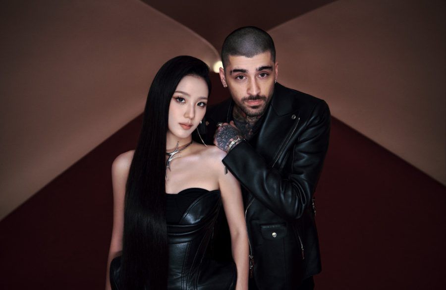 Jisoo and Zayn Eyes Closed press photo - Cherry Create BangShowbiz