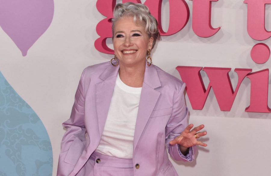 Dame Emma Thompson attends What's Love Got To Do With It Premiere London Feb 2023 - Famous BangShowbiz